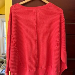 American Eagle Outfitters Big Hug Wafffle Knit